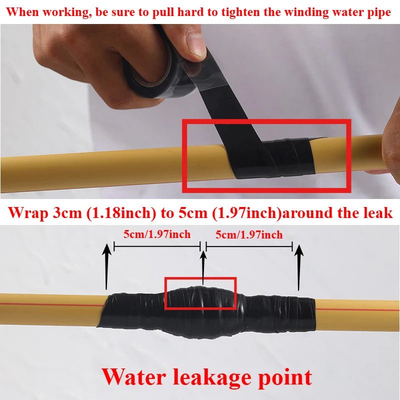 Super Strong Waterproof Stop Leaks Seal Repair Performance Silicone Adhesive Insulating Duct Tapes - VibraStore