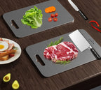 Tabla de cortar de titanio, tabla de cortar de titanio, tabla de cortar de doble cara de calidad alimentaria para carne, frutas, verduras 36*25cm - VibraStore
