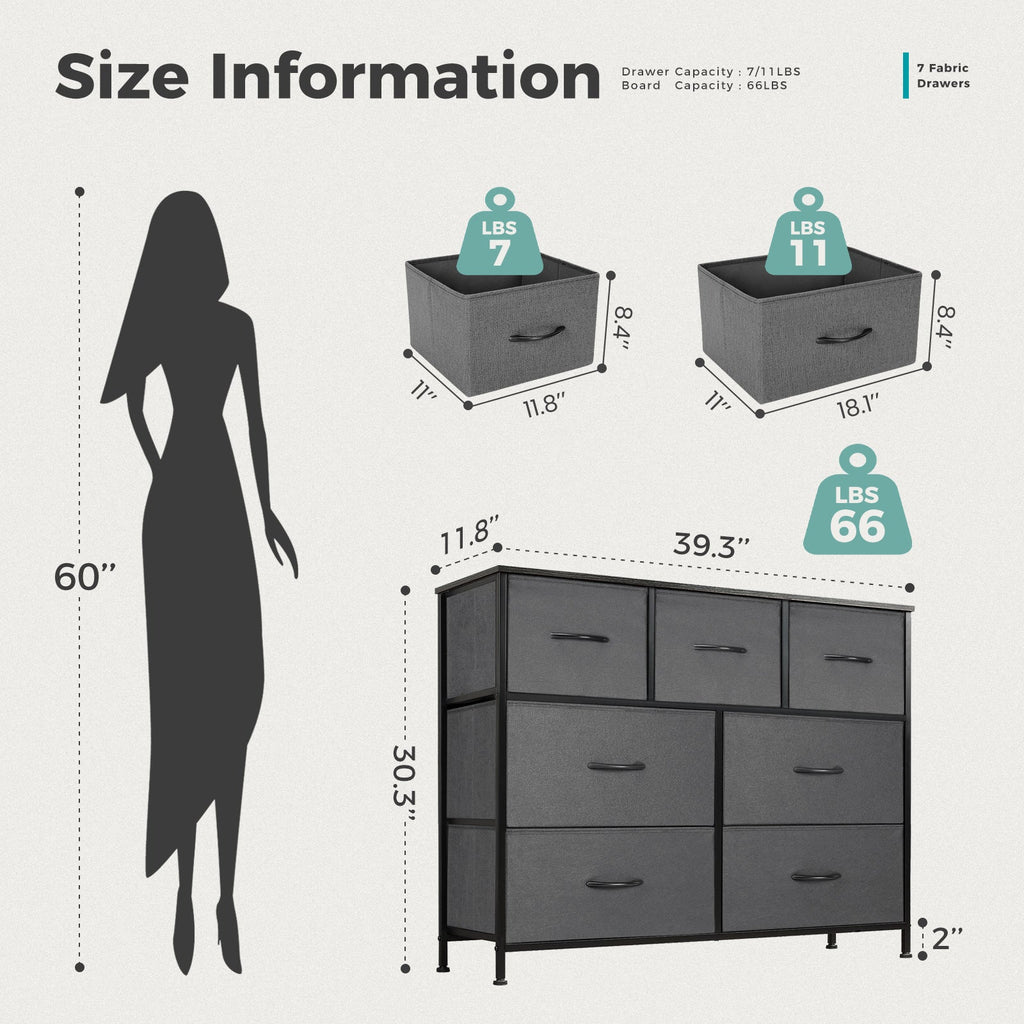 Tall Dressing Table Cloth Storage Tower - VibraStore