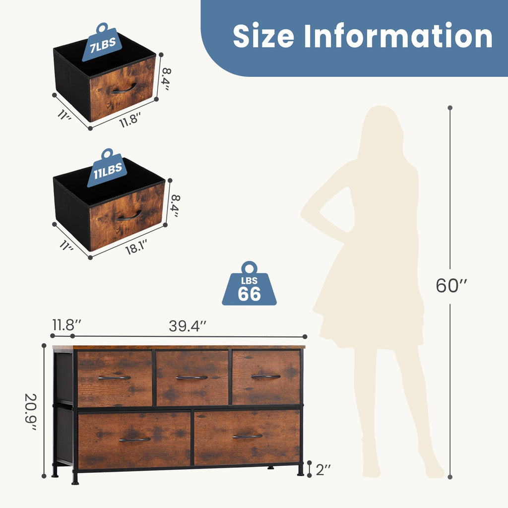 Tall Dressing Table Cloth Storage Tower - VibraStore