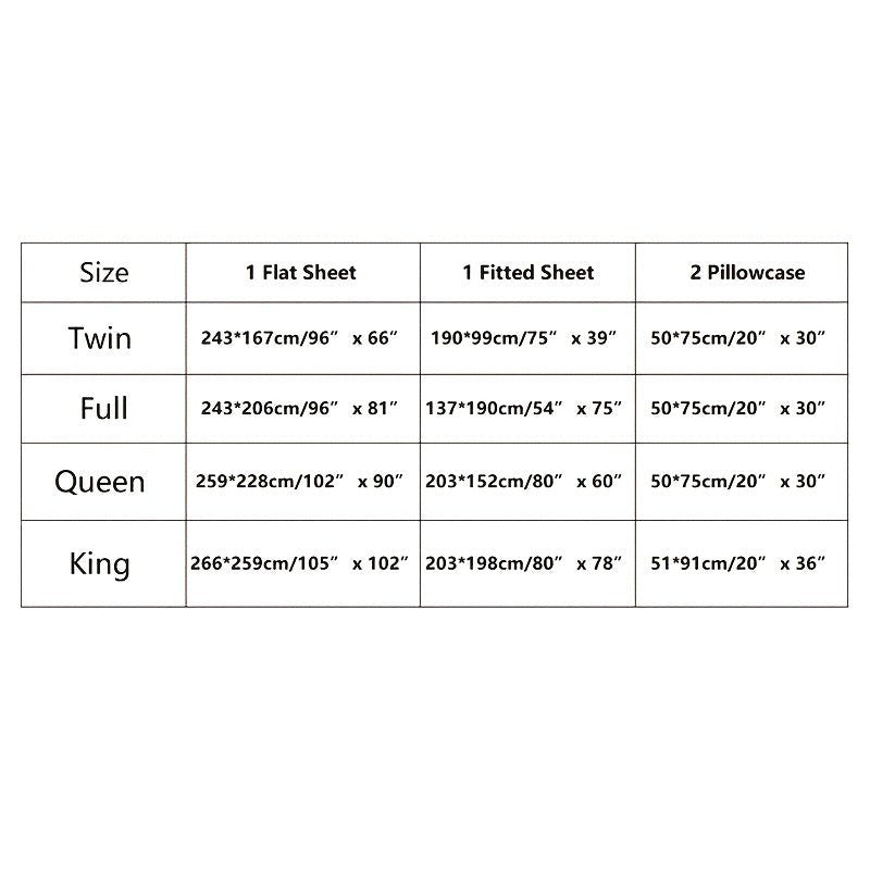 This 4pcs Satin Bed Sheet Set Includes One Fitted Sheet, One Flat Sheet, And Two Pillowcases Without Inserts. The Solid Color Showcases a Simple And Elegant Design That Never Goes Out of Style. Made from Polyester, The Fabric - VibraStore