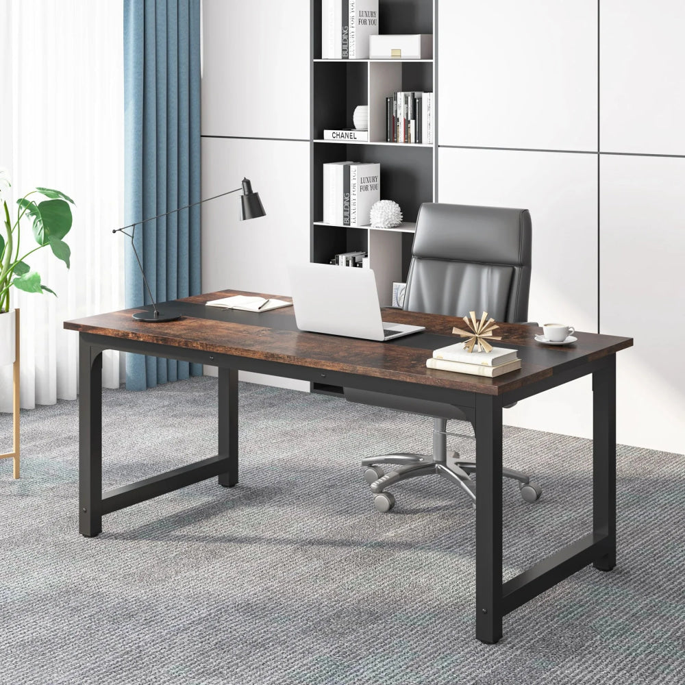 Tribesigns Large Office Desk Computer Table Study Writing Desk Workstation for Home Office Modern Computer Desk - VibraStore