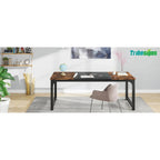 Tribesigns Large Office Desk Computer Table Study Writing Desk Workstation for Home Office Modern Computer Desk - VibraStore