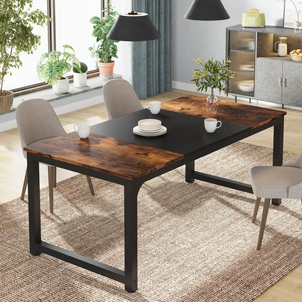 Tribesigns Large Office Desk Computer Table Study Writing Desk Workstation for Home Office Modern Computer Desk - VibraStore