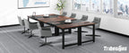 Tribesigns Large Office Desk Computer Table Study Writing Desk Workstation for Home Office Modern Computer Desk - VibraStore