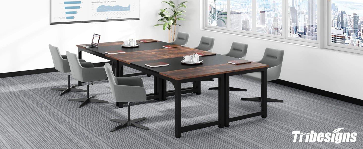 Tribesigns Large Office Desk Computer Table Study Writing Desk Workstation for Home Office Modern Computer Desk - VibraStore