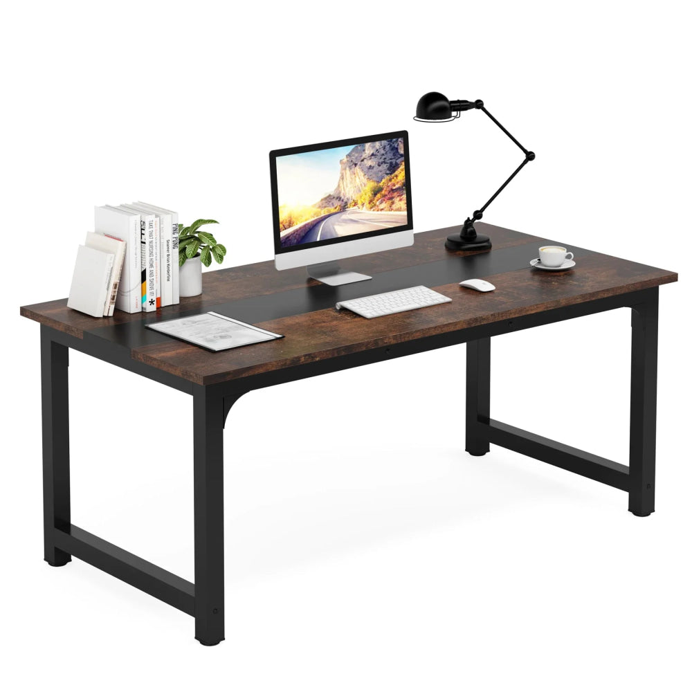 Tribesigns Large Office Desk Computer Table Study Writing Desk Workstation for Home Office Modern Computer Desk - VibraStore