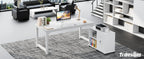 Tribesigns Large Office Desk Computer Table Study Writing Desk Workstation for Home Office Modern Computer Desk - VibraStore