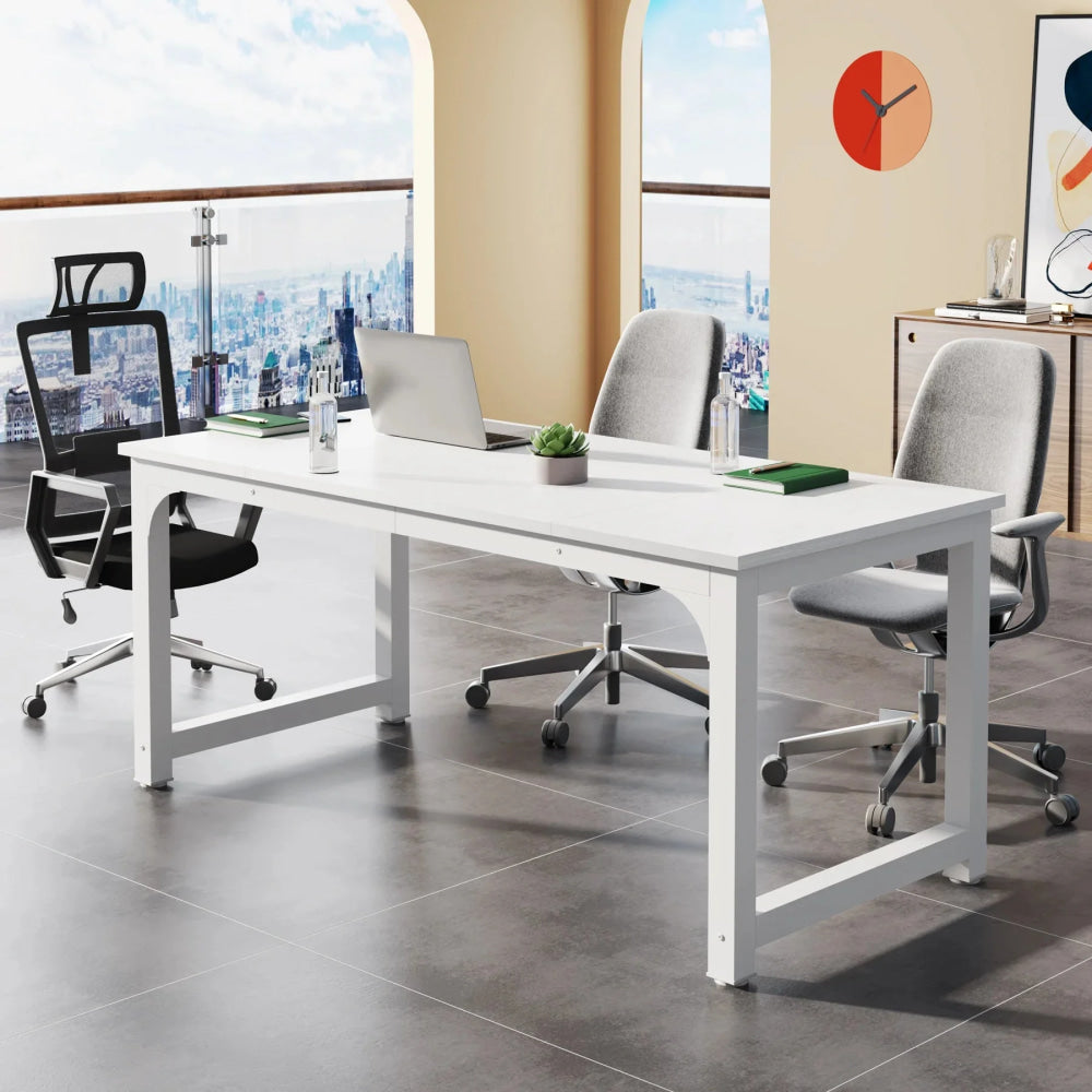 Tribesigns Large Office Desk Computer Table Study Writing Desk Workstation for Home Office Modern Computer Desk - VibraStore