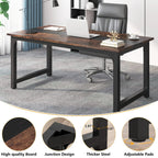 Tribesigns Large Office Desk Computer Table Study Writing Desk Workstation for Home Office Modern Computer Desk - VibraStore