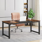 Tribesigns Large Office Desk Computer Table Study Writing Desk Workstation for Home Office Modern Computer Desk - VibraStore