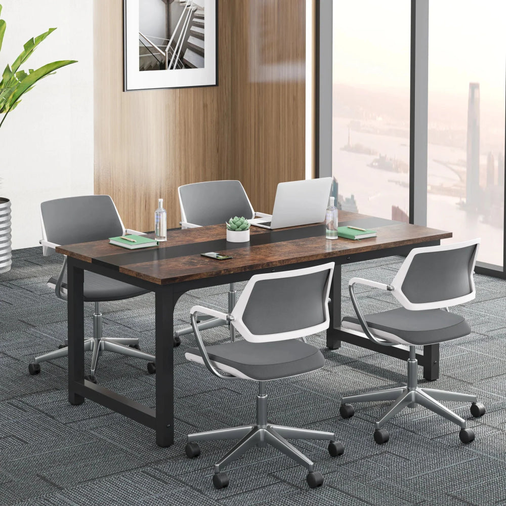 Tribesigns Large Office Desk Computer Table Study Writing Desk Workstation for Home Office Modern Computer Desk - VibraStore