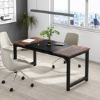 Tribesigns Large Office Desk Computer Table Study Writing Desk Workstation for Home Office Modern Computer Desk - VibraStore