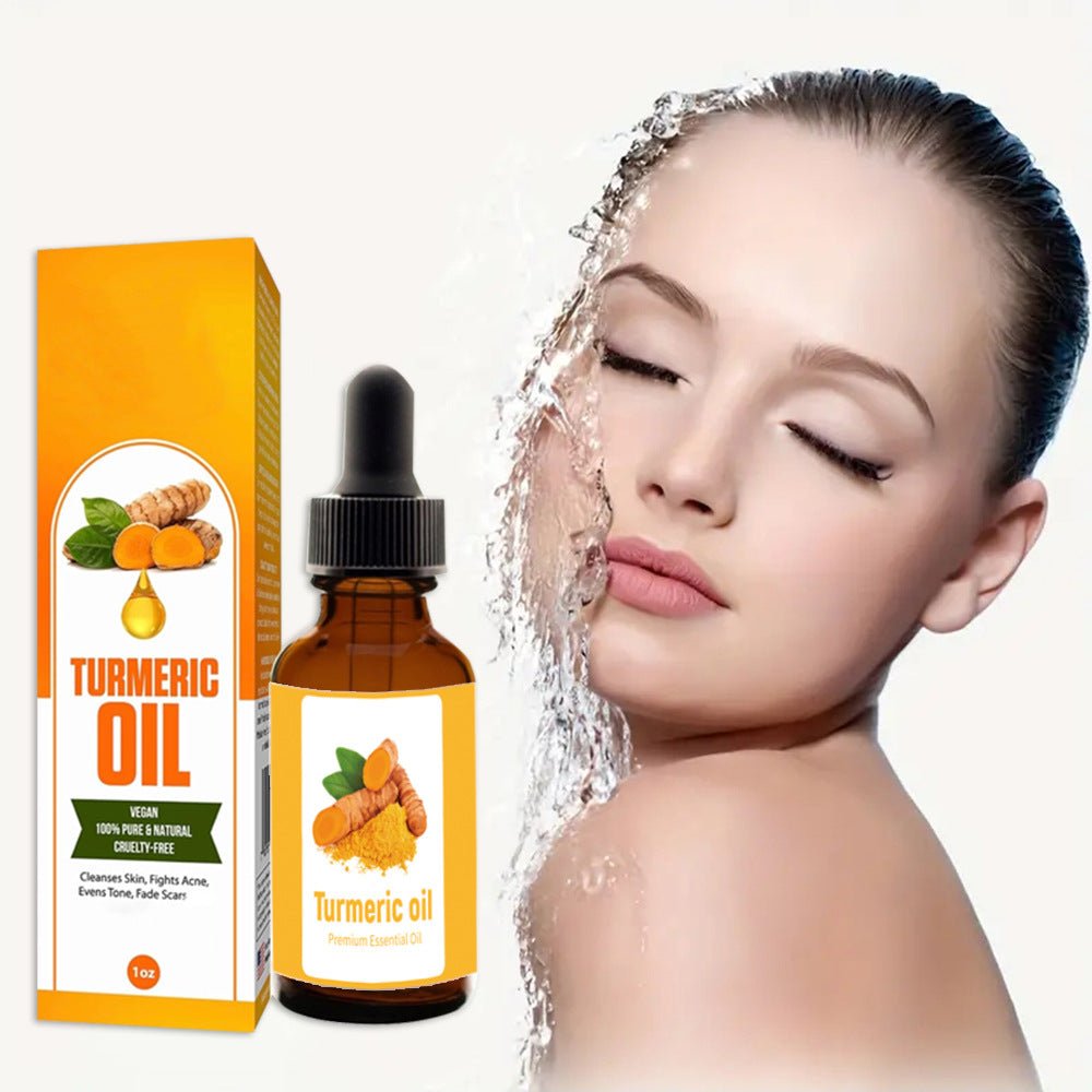 Turmeric Oil 30ml - For The Face Turmeric Serum For Dark Spots Corrector Serum For Face & Body, Anti Aging Facial Serum For Women Men, Reduces Hyperpigmentat - VibraStore