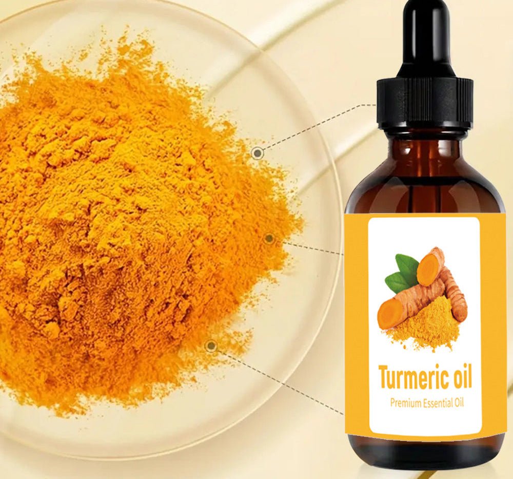 Turmeric Oil 30ml - For The Face Turmeric Serum For Dark Spots Corrector Serum For Face & Body, Anti Aging Facial Serum For Women Men, Reduces Hyperpigmentat - VibraStore