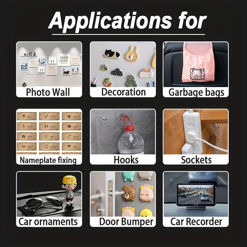 Ultra - strong Double Sided Adhesive Monster Tape Home Appliance Waterproof Wall Stickers Home Improvement Resistant Tapes - VibraStore