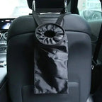 Universal Car Garbage Bag Back Seat Headrest Litter Trash Garbage Can - VibraStore