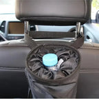 Universal Car Garbage Bag Back Seat Headrest Litter Trash Garbage Can - VibraStore