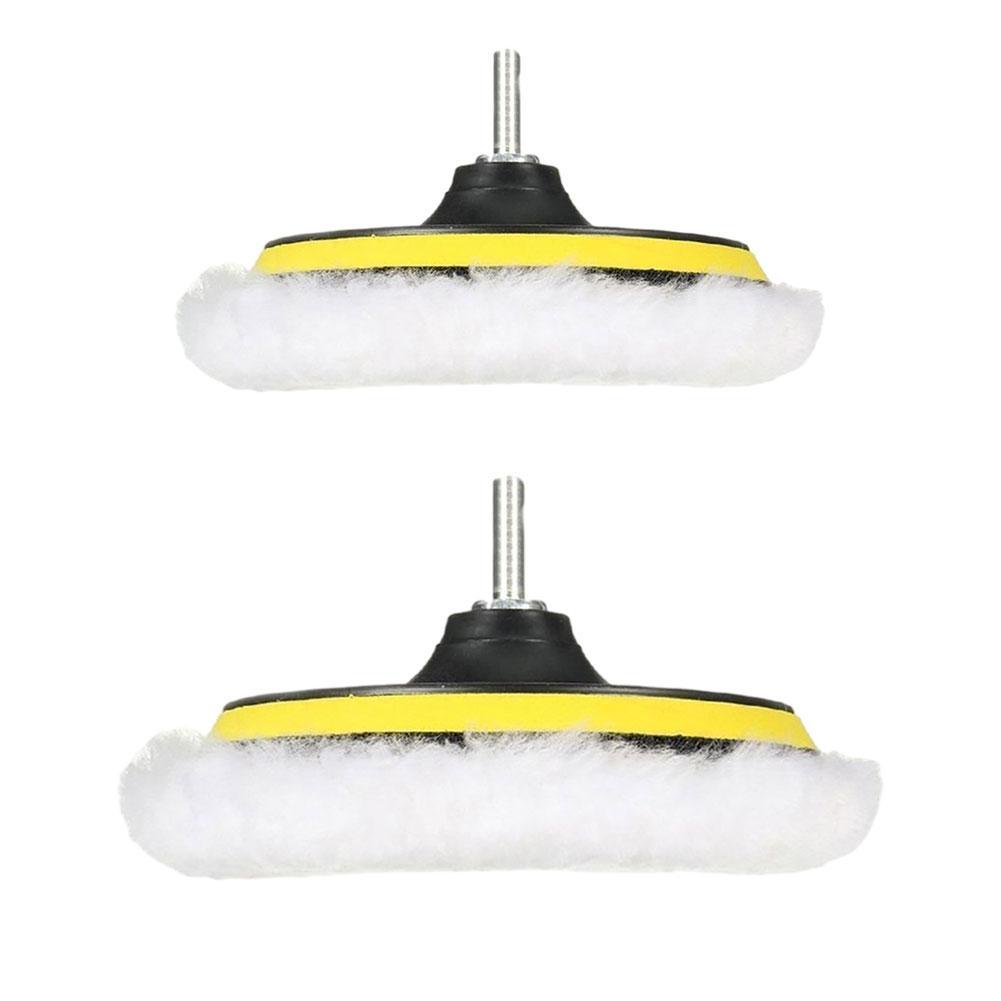 Universal Car Polish Pad 3/4inch For M10/M14 Soft Wool Machine Waxing Polisher Car Body Polishing Discs Cleaning Accessories - VibraStore