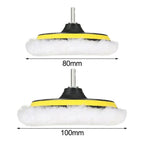 Universal Car Polish Pad 3/4inch For M10/M14 Soft Wool Machine Waxing Polisher Car Body Polishing Discs Cleaning Accessories - VibraStore