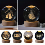 Lámpara USB LED 3D Galaxia Saturno - Regalo Creativo Navidad para Niños. - VibraStore