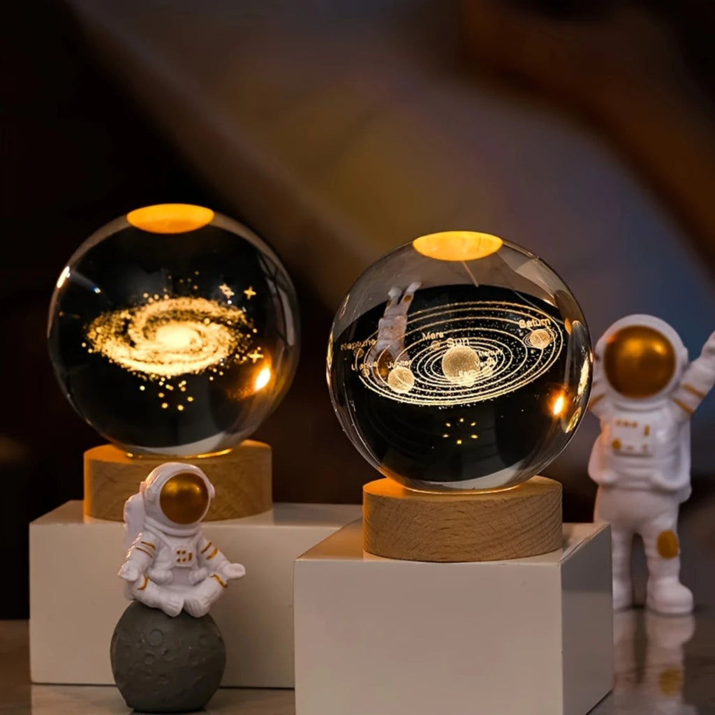 Lámpara USB LED 3D Galaxia Saturno - Regalo Creativo Navidad para Niños. - VibraStore