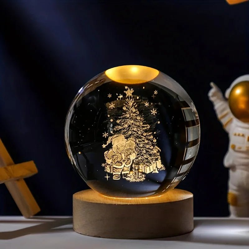 Lámpara USB LED 3D Galaxia Saturno - Regalo Creativo Navidad para Niños. - VibraStore