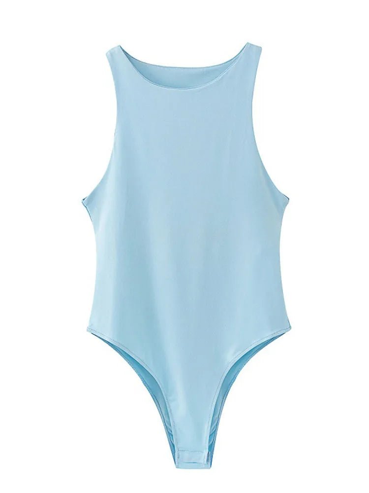 Verano sólido sexy bodycon mujeres monos mujer 4 colores verde delgado casual mono chic lady club monos cortos femme - VibraStore