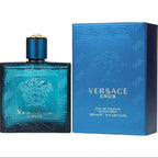 Versace Eros Eau de Toilette para Hombres 100ml/200ml Fragancia Fresca y Cálida para Hombres Fragancia Woody Original de larga duración - VibraStore