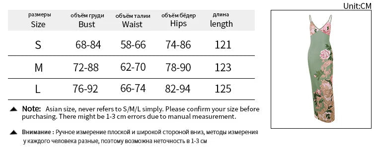 Vestido sin mangas con tirantes y estampado Floral, vestido elegante de verano para mujer, vestido Halter para fiesta en la playa, vestidos largos ajustados con cuello en V a la moda para mujer - VibraStore