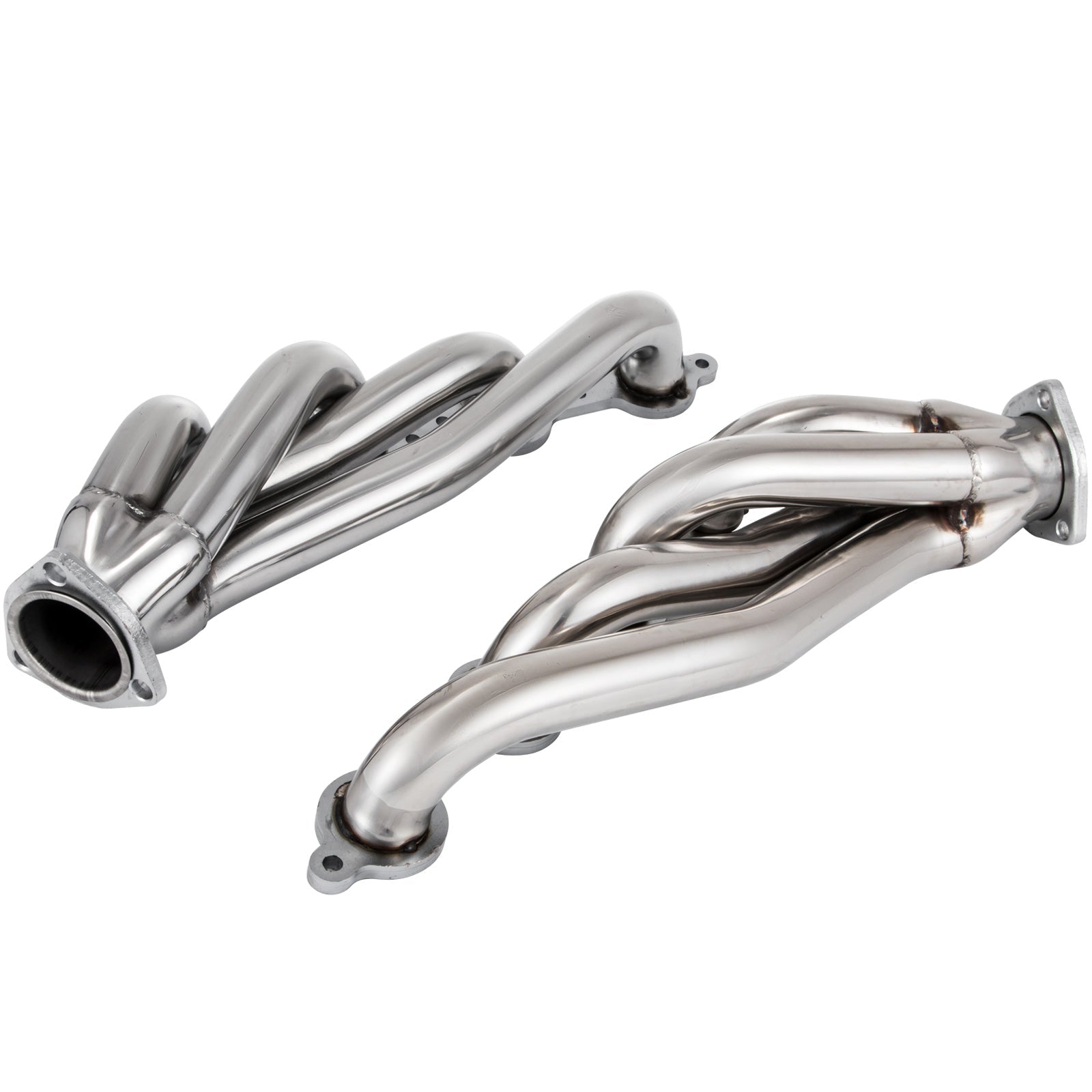 VEVOR Exhaust Header Set 1 Exhaust Turbo Headers, Stainless Steel Exhaust Manifold Headers, Shorty Engine Conversion LS Swap Exhaust Headers For Chevy LS1 LS2 LS3 LS6 LS10 SUV Truck Car - VibraStore