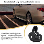 Winter Car Gear Shift Hoodie Cover Shift Cover Gear Handle Decoration Manual Automatic Universal Car Shift Lever Interior Decor - VibraStore