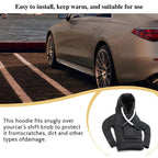 Winter Car Gear Shift Hoodie Cover Shift Cover Gear Handle Decoration Manual Automatic Universal Car Shift Lever Interior Decor - VibraStore