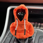 Winter Car Gear Shift Hoodie Cover Shift Cover Gear Handle Decoration Manual Automatic Universal Car Shift Lever Interior Decor - VibraStore