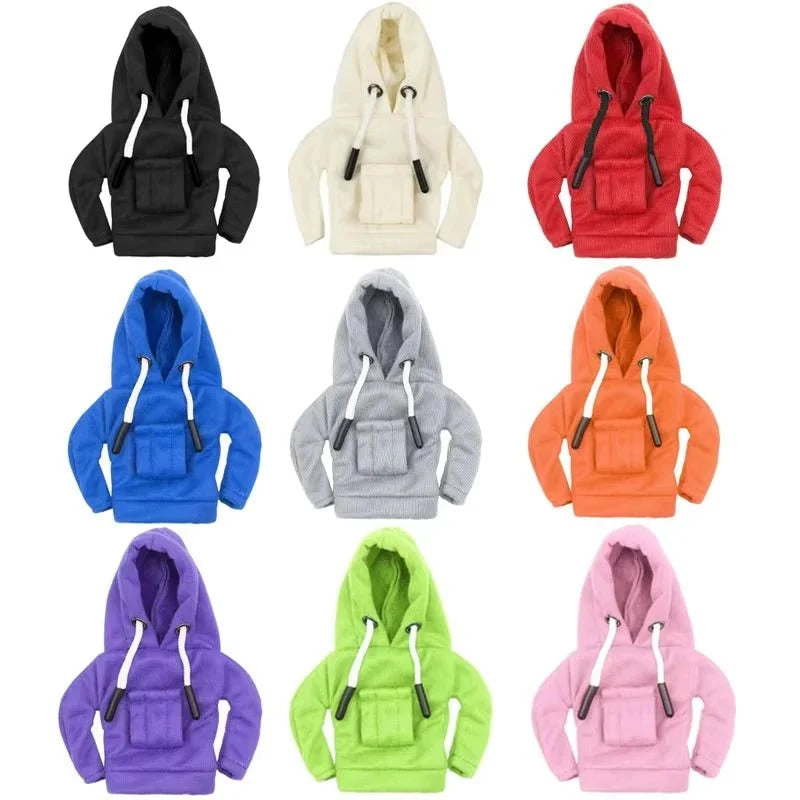 Winter Car Gear Shift Hoodie Cover Shift Cover Gear Handle Decoration Manual Automatic Universal Car Shift Lever Interior Decor - VibraStore