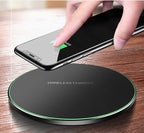 Wireless Charger For I - Phone Fast Wireless Charging Pad For Sam - sung High Speed - VibraStore
