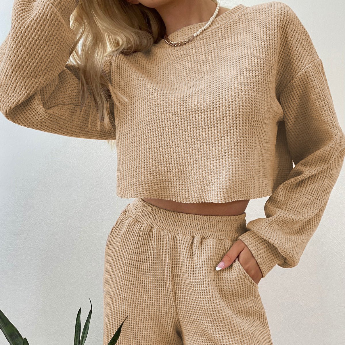 Women's Autumn And Winter New Casual Sweatshirt Outfit - VibraStore