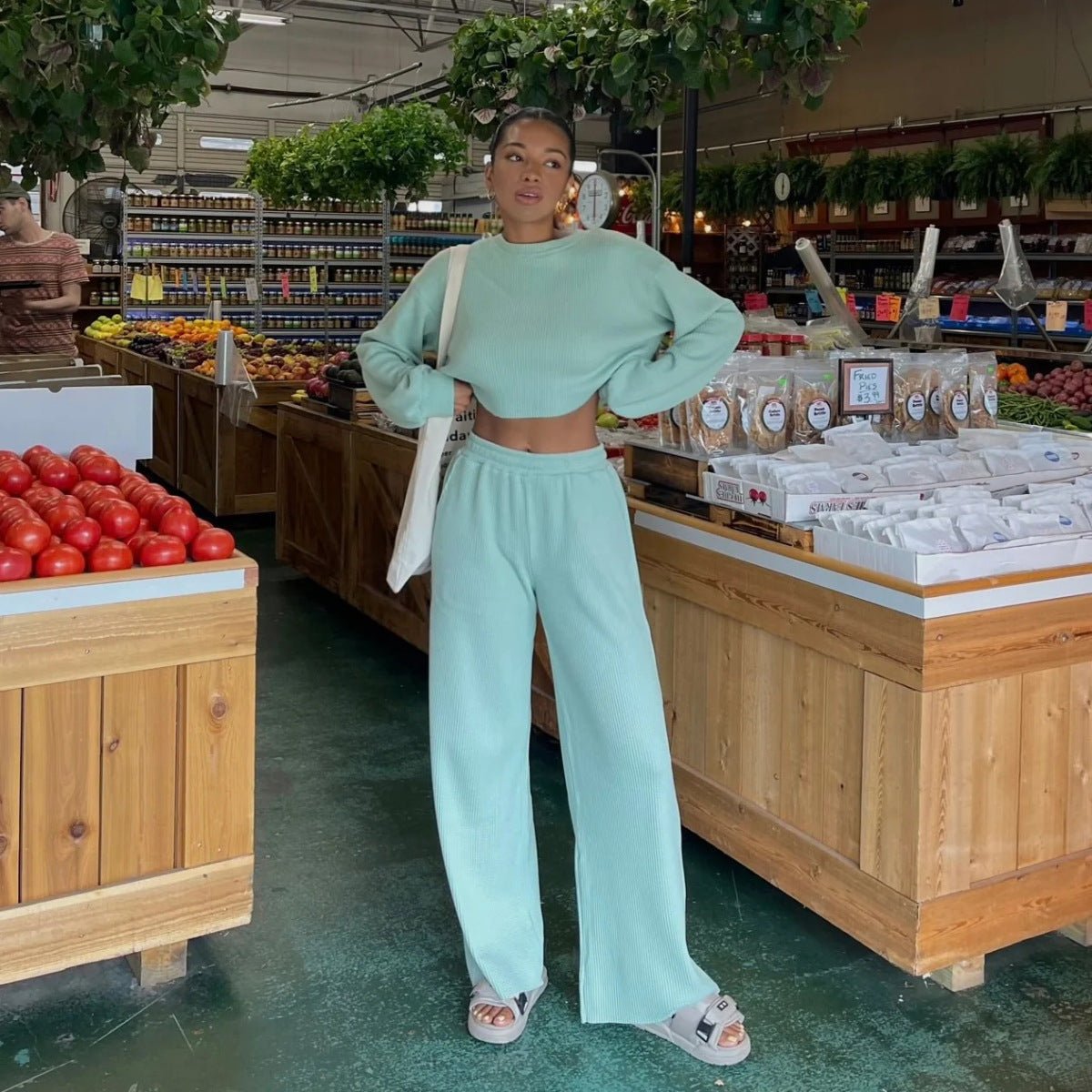 Women's Autumn And Winter New Casual Sweatshirt Outfit - VibraStore