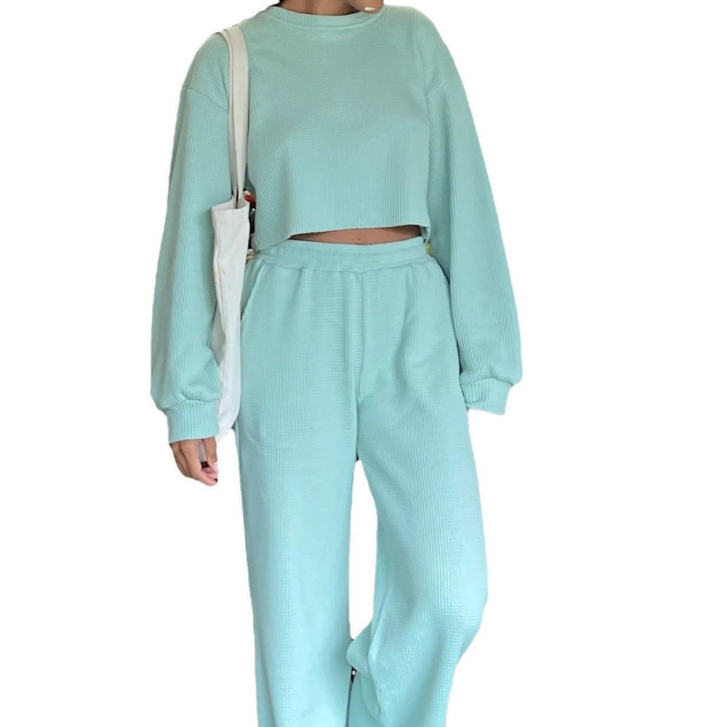 Women's Autumn And Winter New Casual Sweatshirt Outfit - VibraStore