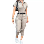 Women's Casual Work Clothes Jumpsuit - VibraStore