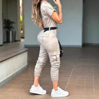 Women's Casual Work Clothes Jumpsuit - VibraStore