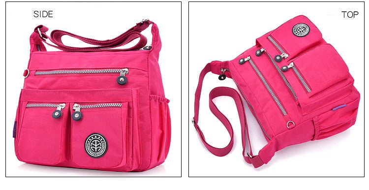 Women's Single Shoulder Crossbody Bag Lightweight Nylon Cloth Bag Casual Women's Bag - VibraStore