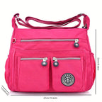 Women's Single Shoulder Crossbody Bag Lightweight Nylon Cloth Bag Casual Women's Bag - VibraStore