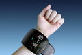 Wrist Sphygmomanometer Rechargeable Blood Pressure Meter Wrist Blood Pressure Eter Smart Touch Screen Blood Pressure Meter Household Electronics - VibraStore