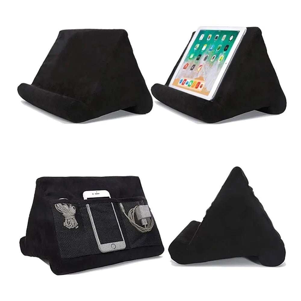 Tablet Sponge Pillow Stand: Comfy Hands-Free Reading - VibraStore