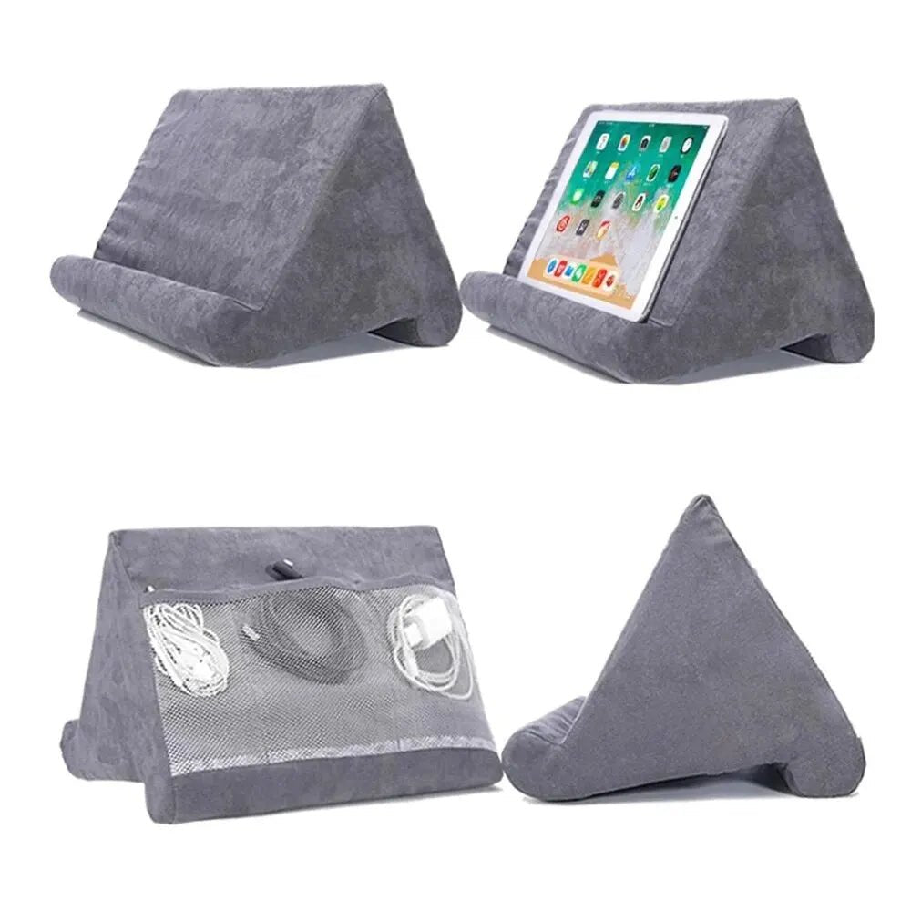 Tablet Sponge Pillow Stand: Comfy Hands-Free Reading - VibraStore