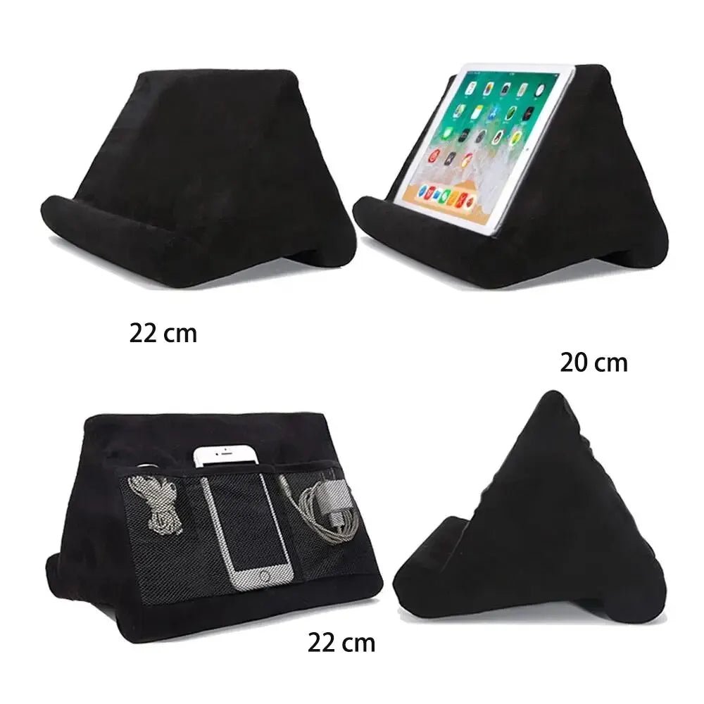 Tablet Sponge Pillow Stand: Comfy Hands-Free Reading - VibraStore