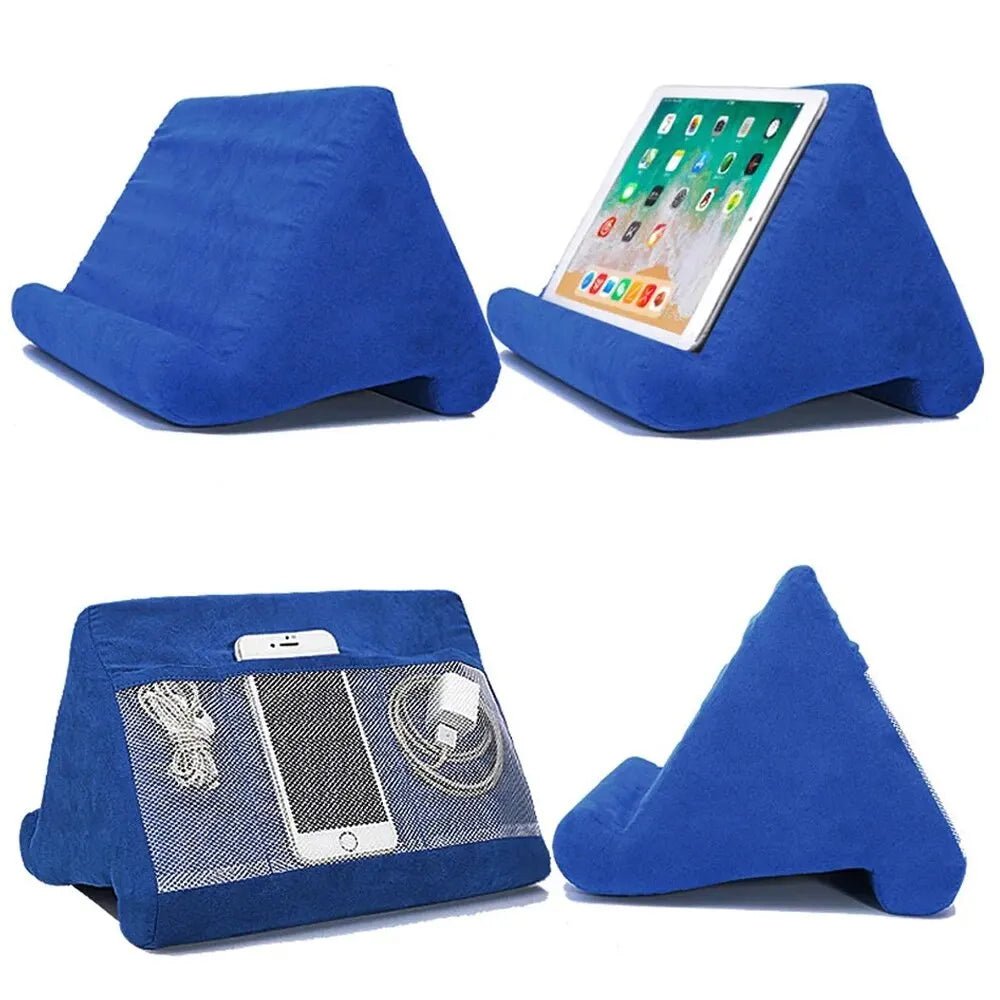 Tablet Sponge Pillow Stand: Comfy Hands-Free Reading - VibraStore