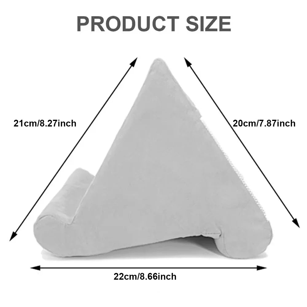 Tablet Sponge Pillow Stand: Comfy Hands-Free Reading - VibraStore