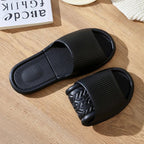 Zapatillas de casa para baño con fugas, zapatilla de ducha de secado rápido, chanclas de playa ligeras y con fugas, toboganes de natación para mujer - VibraStore